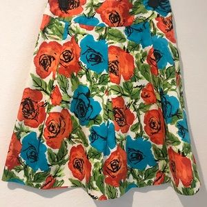 Talbot pleated skirt